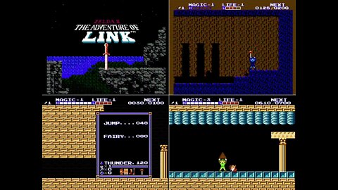 Nintendo Entertainment System (NES) :: Zelda II - The Adventure Of Link :: Full Minimalist + Credits