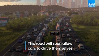 Michigan Road to install automous car lanes