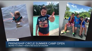 Friendship Circle summer camp is open!