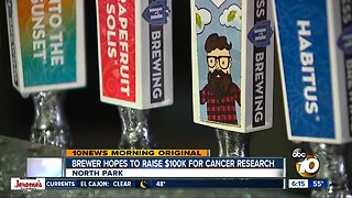 Brewery hosts head-shaving event to raise money for cancer research