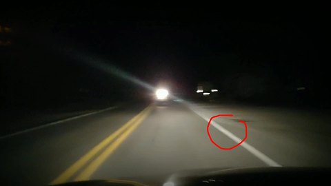 Police Officer Shares A Trick For A Better Night Vision While Driving