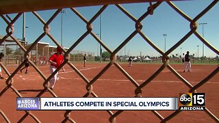 Athletes compete in Special Olympics Arizona