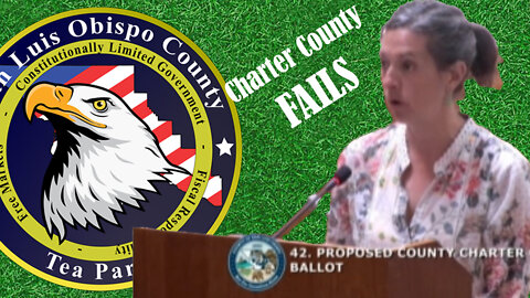 May 17th, 2022 - BOS Meeting Charter County Proposal FAILED