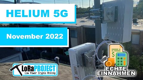 ⛏️​ Helium 5G Mining Einnahmen im November 2022 💶​ Genesis Mode #cryptomining #passiveincome