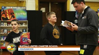 If you give a child a book - mel at Buffalo United Charter School