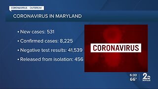 April 12, 2020: COVID-19 outbreak in Maryland