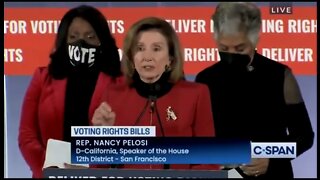 Pelosi Thinks Washington and Lincoln Are Crying Because Of The Filibuster