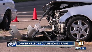 Driver killed in Clairemont crash