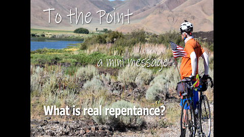 What Does it Mean to Repent?