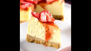 Cheese Cake with Strawberries