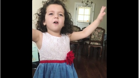 This Performance By Toddler Singing 'My Way' By Frank Sinatra Will Give You The Chills