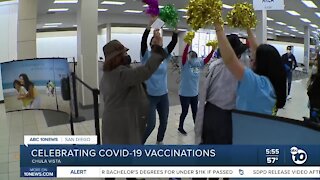 Celebrating COVID-19 vaccinations