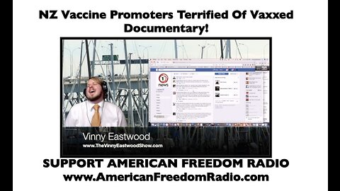 From the archives: NZ Vaccine Promoters Terrified Of Vaxxed Documentary, Vinny Eastwood - 31 May '17