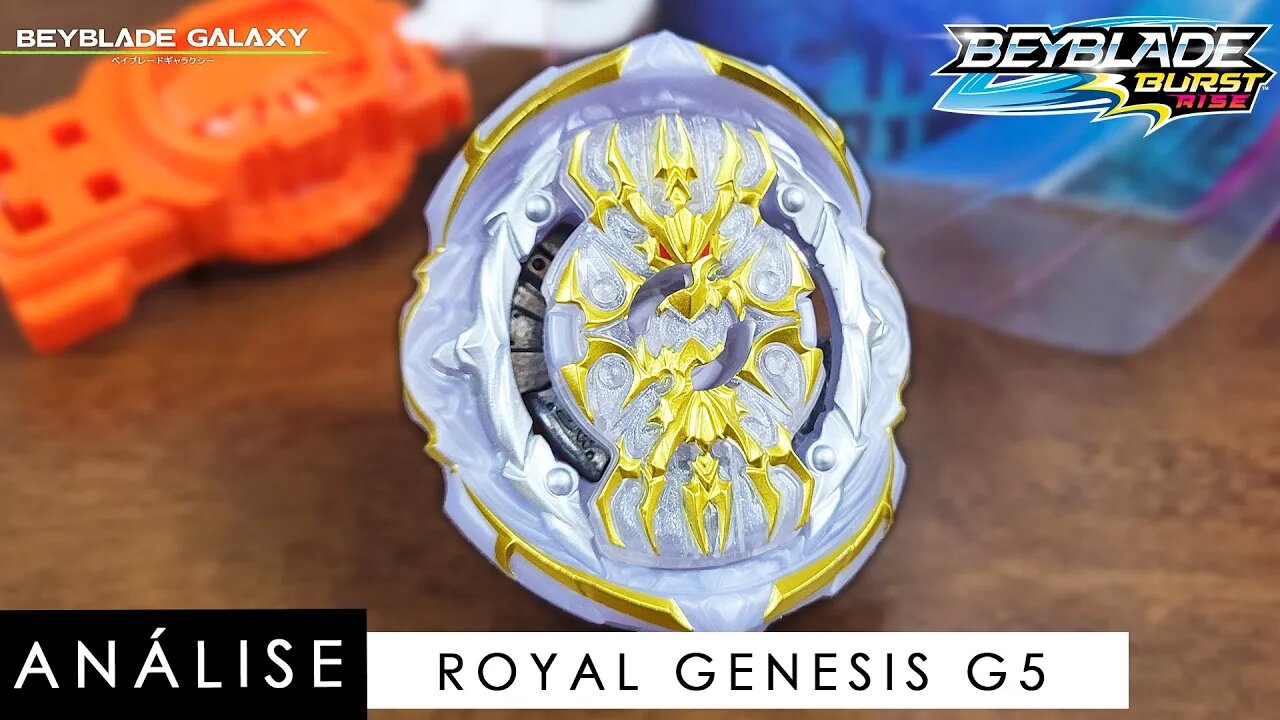 Análise Royal Genesis G5 Beyblade Burst Rise Hypersphere