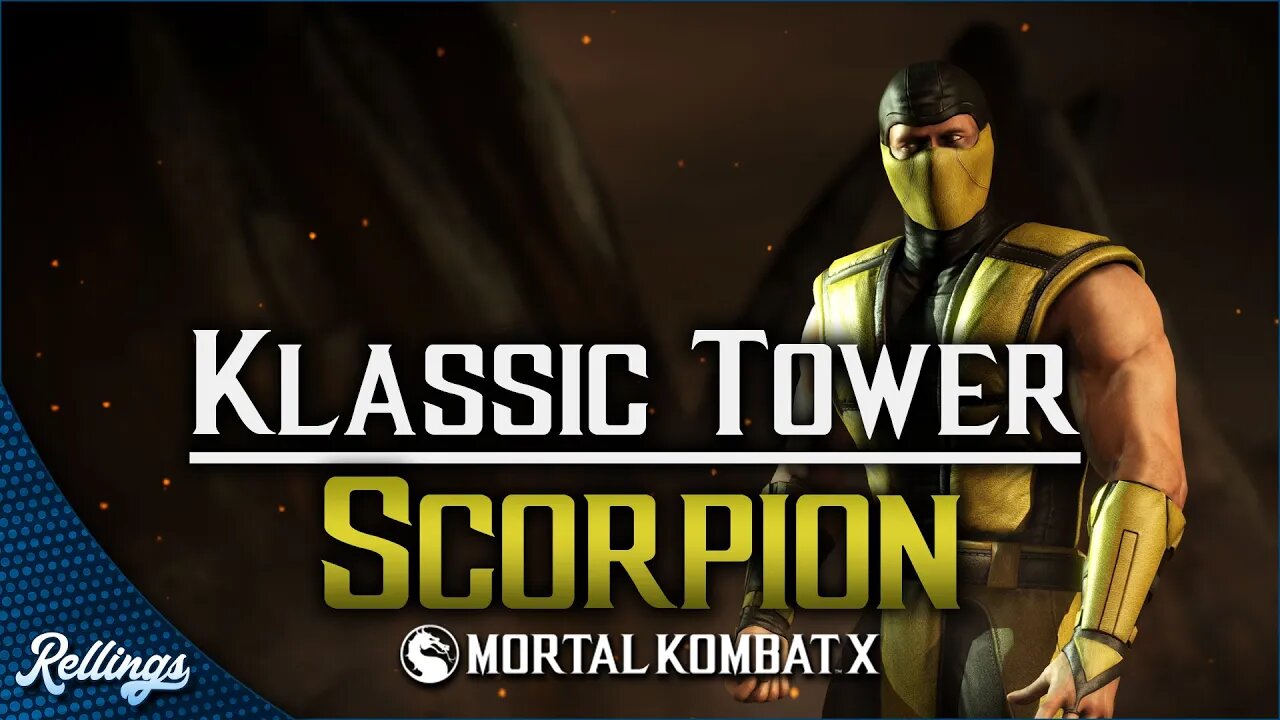 Mortal Kombat X Klassic Tower Scorpion Ninjutsu 