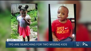 Tulsa Police Searching for Two Missing Toddlers