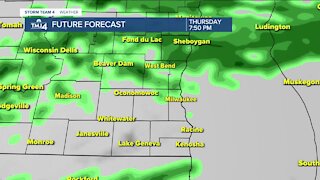 Storm system moves in Thursday