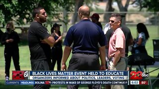 Black Lives Matter Event preaches education