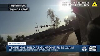 Tempe man held at gunpoint files claim
