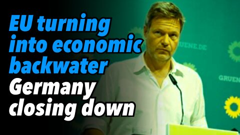 EU turning into economic backwater. Germany closing down