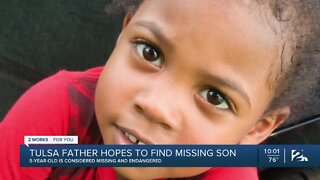 Tulsa father hopes to find missing son
