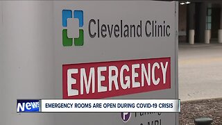 Emergency departments remain open for problems other than COVID-19