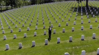 U.S. Air Force Band video of taps at Culpeper National Cemetery