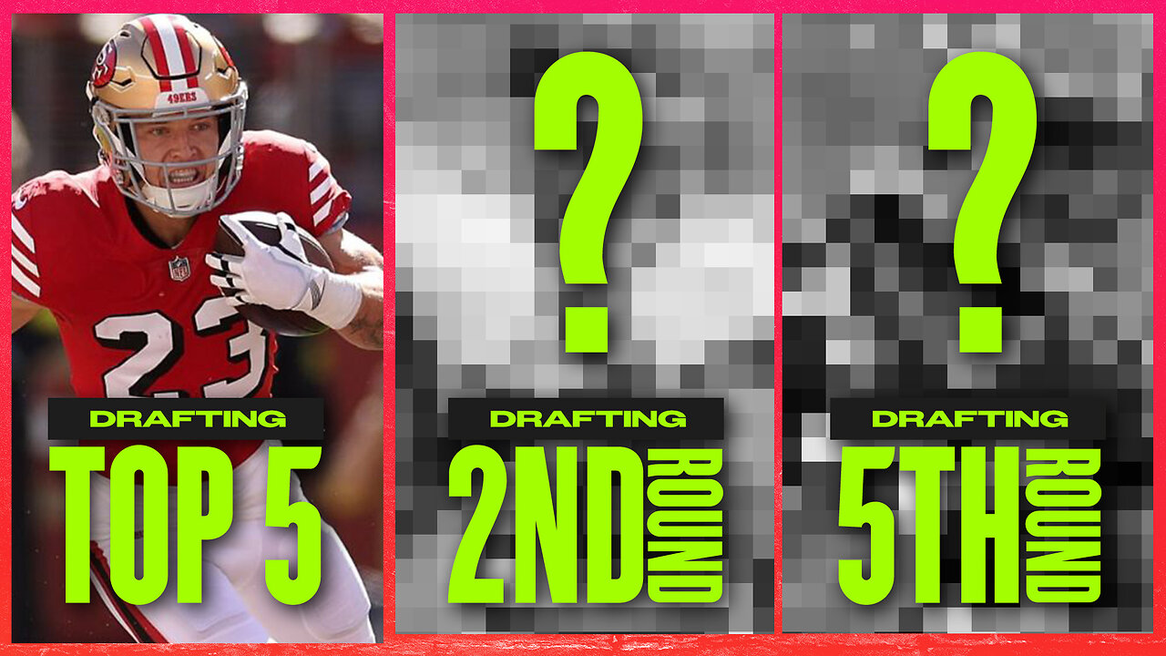 Can you GUESS these two ELITE RBs compared to Christian McCaffrey - Fantasy  Football Draft Strategy