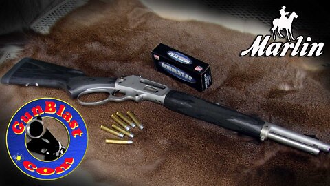 The NEW Marlin® Model 1895 Trapper 45-70 Lever-Action Rifle