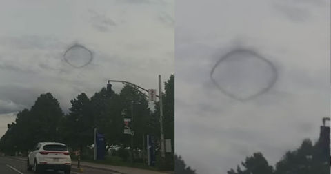 Mysterious Formation Appears In Sky Over City And Wipes Out Power Nearby