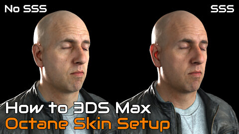How to Create Realistic Skin with 3DS Max and Octane