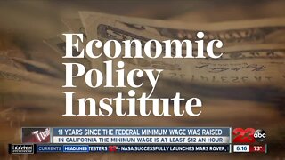 11 years since the federal minimum wage was raised