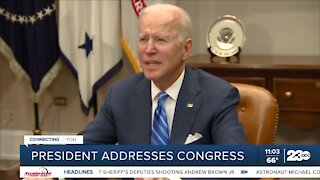 President Biden addresses congress, Kevin McCarthy reacts