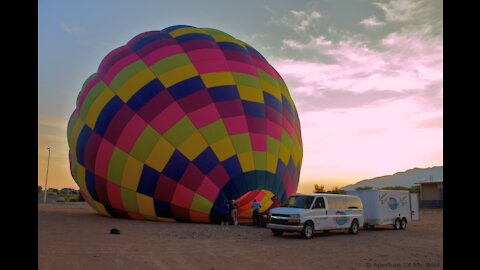 Early Morning Balloon Ride in Albuquerque