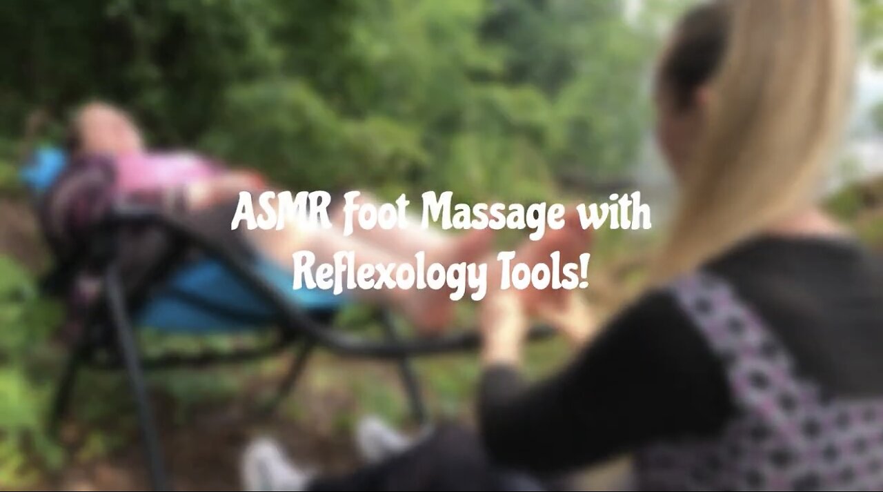 Asmr Foot Massage With Reflexology Tools