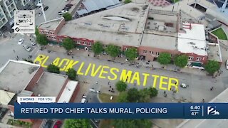 Former Police Chief, Weighing in on BLM Mural Discussion