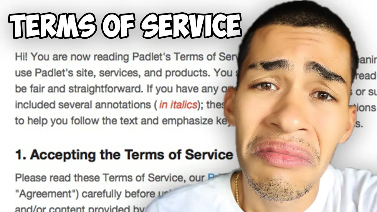 Tik Tok Terms of Service Will Make You Sad