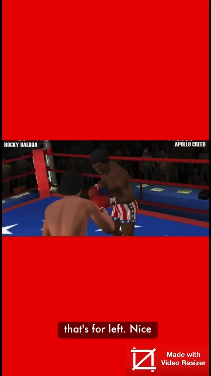 Rocky Balboa Vs Apollo Creed (Rocky Psp)