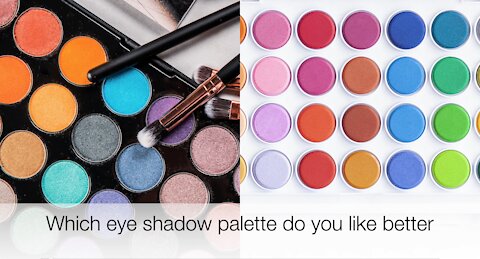 Which eye shadow palette do you like better