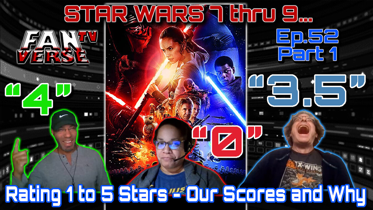 Rating Star Wars 7 9 1 Thru 5 Stars Ep 2 Part 1