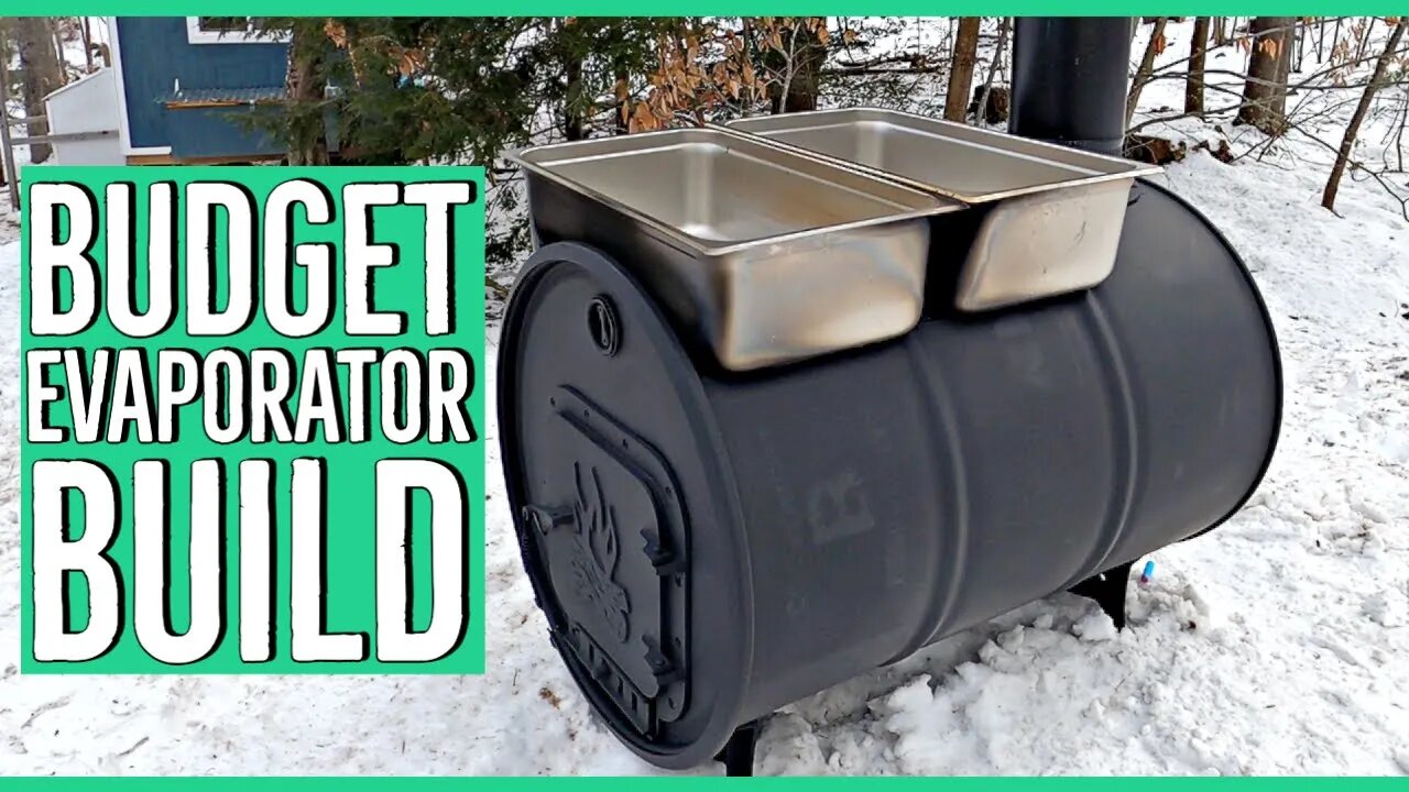 DIY Maple Syrup Evaporator Budget 55 Gallon Drum Sugaring Evaporator