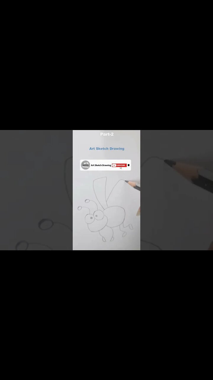 Honey Bee Pencil Drawing Tutorial Shorts -2 shorts drawingshorts