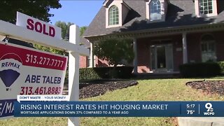 Rising interest rates hit the housing market