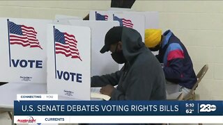 U.S. Senate debates voting rights bill
