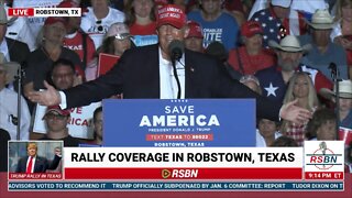 FULL SPEECH: President Donald J. Trump's Speech - Save America Rally in Robstown, TX 10/22/22