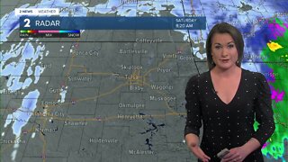 Strong Winds & Some Snow for Saturday