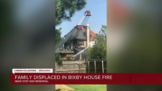 Family displaced after Bixby house fire