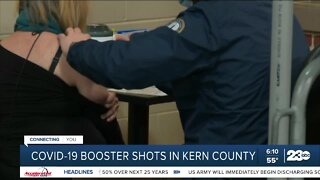 COVID-19 booster shots in Kern County