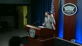 Pentagon Press Secretary Holds News Conference