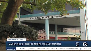 Mayor calls to impose vax mandate on San Diego Police Officers union